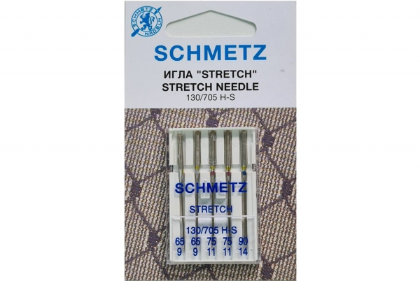 Иглы Schmetz стрейч combi (65x2, 75x2, 90x1), 5 шт в Краснодаре